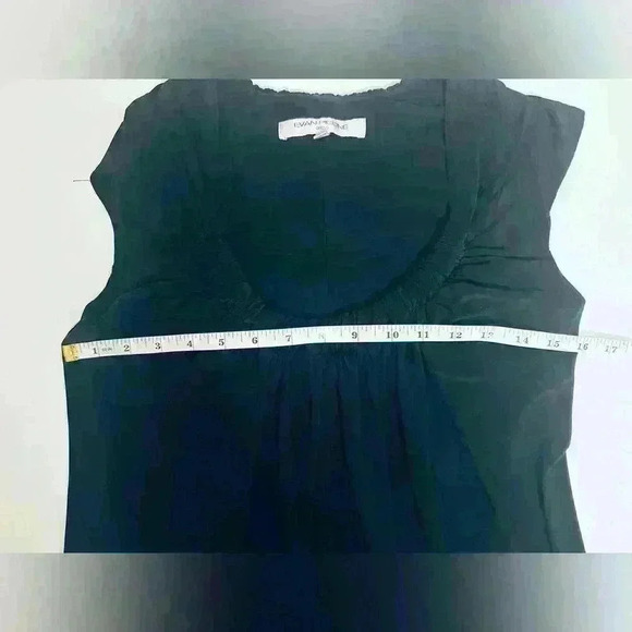 Evan-Picone Simple Little Black Dress, Scoop Neck, Sleeveless, Women’s Size 4 - Picture 4 of 8